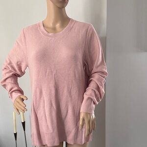 GAP Soft Pink Crew Neck Sweater